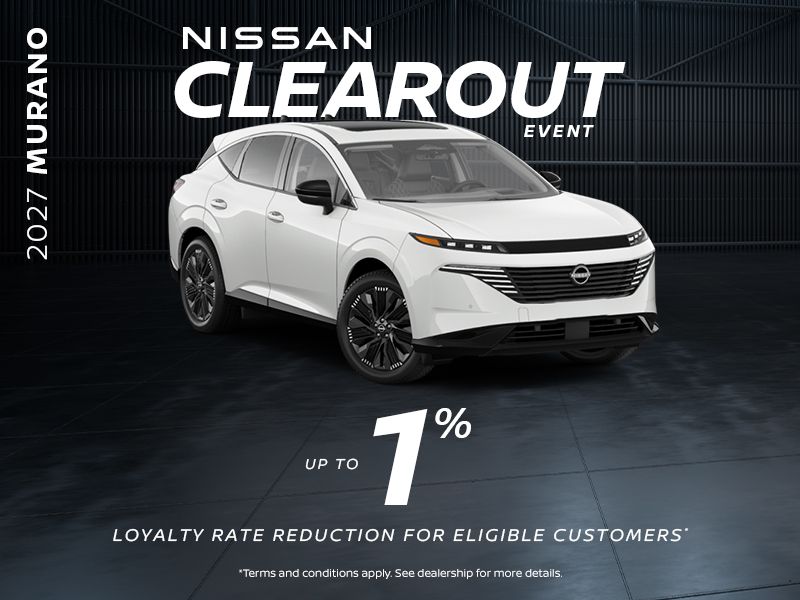 Nissan Clearout Event | 2027 Murano