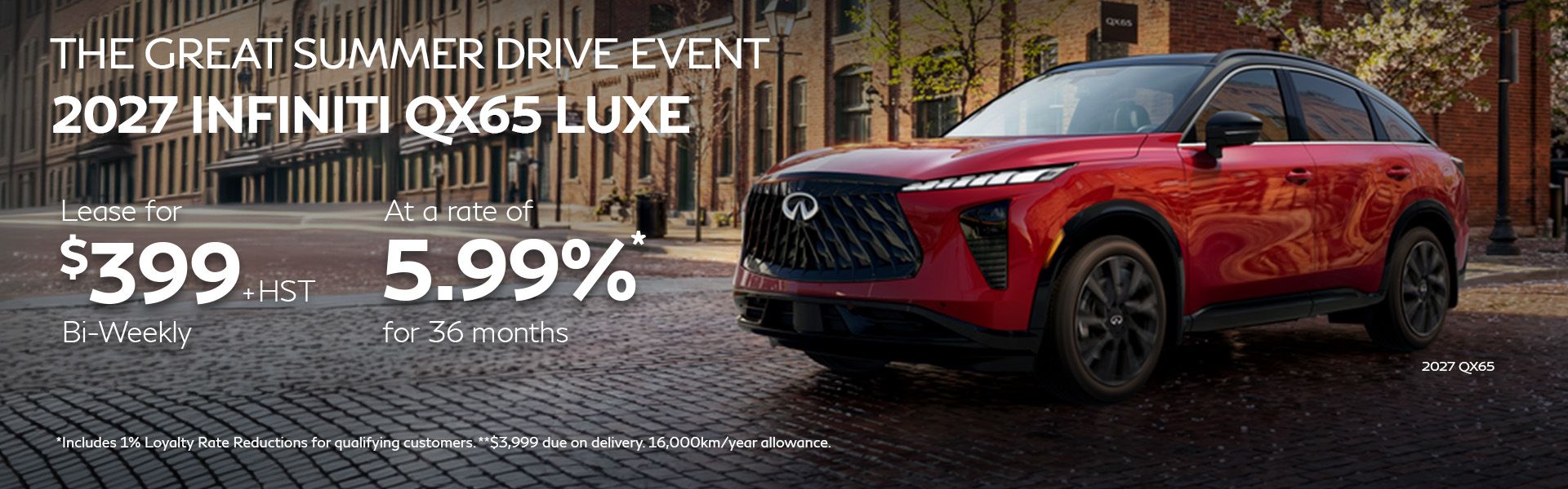2027 QX65 - August Offers