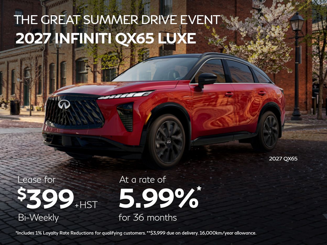 2027 QX65 - August Offers