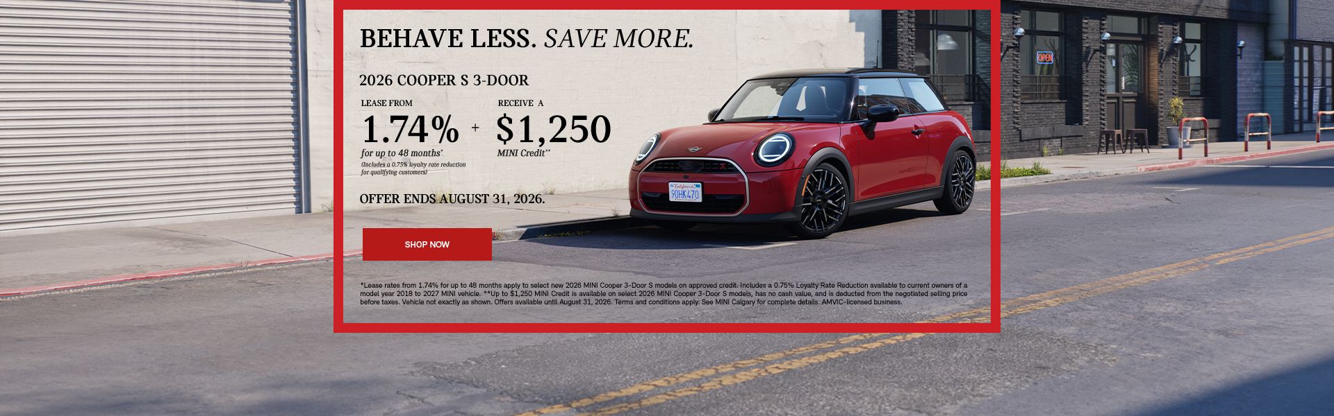 2026 Cooper S 3-Door