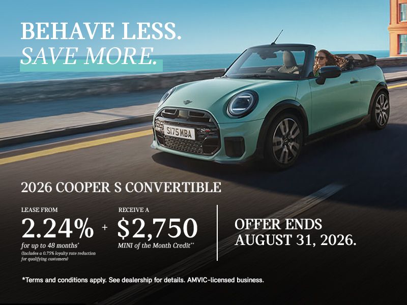 2026 MINI Cooper S Convertible