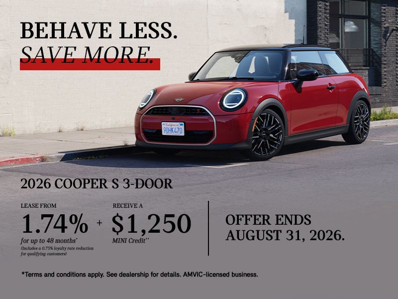 2026 MINI Cooper S 3-Door