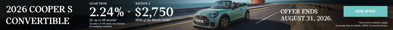 2026 MINI Cooper Convertible
