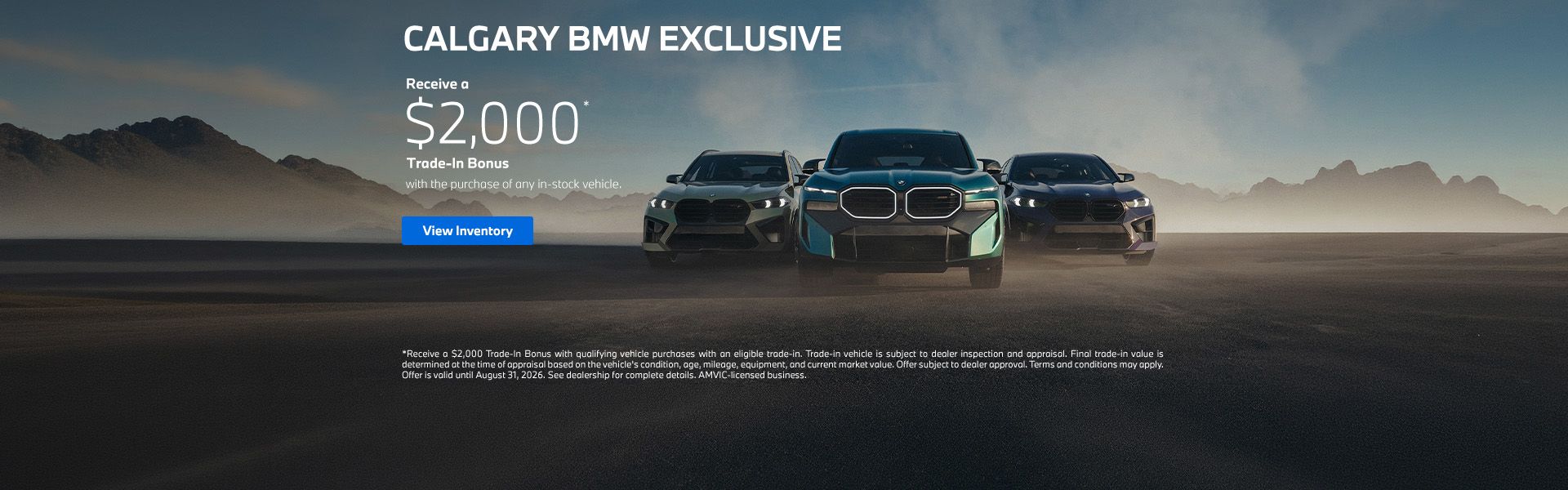 Calgary BMW Exclusive Trade-In Bonus