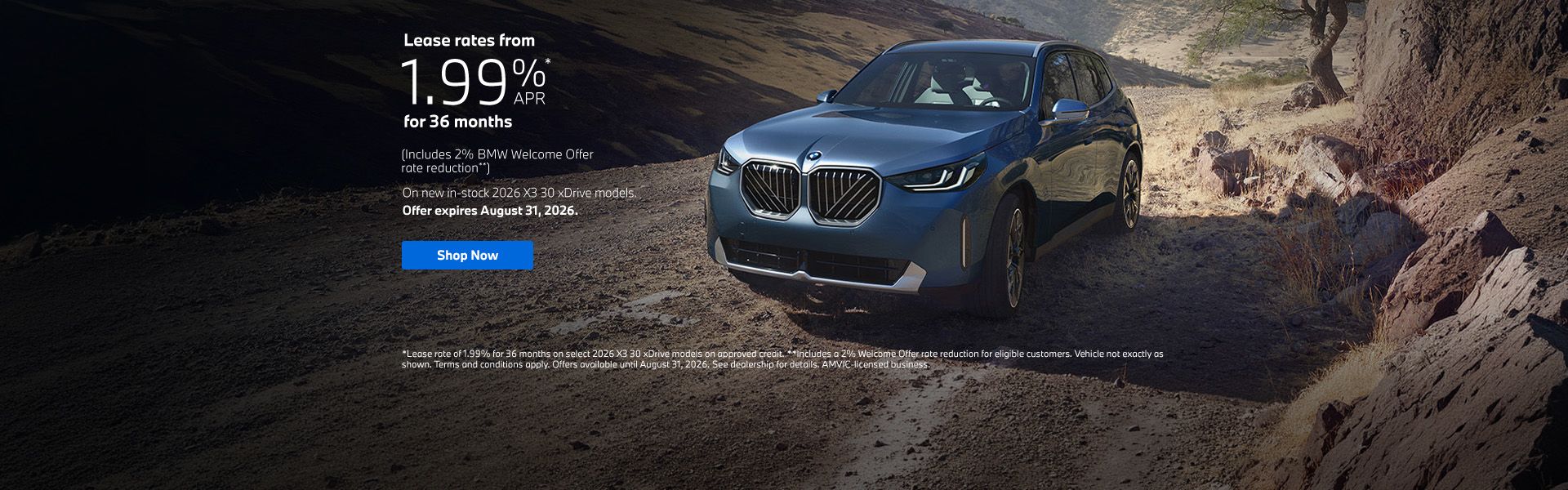 2026 BMW X3 30 xDrive