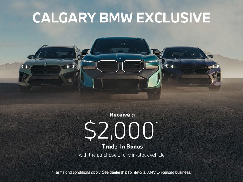 Calgary BMW Exclusive Trade-In Bonus
