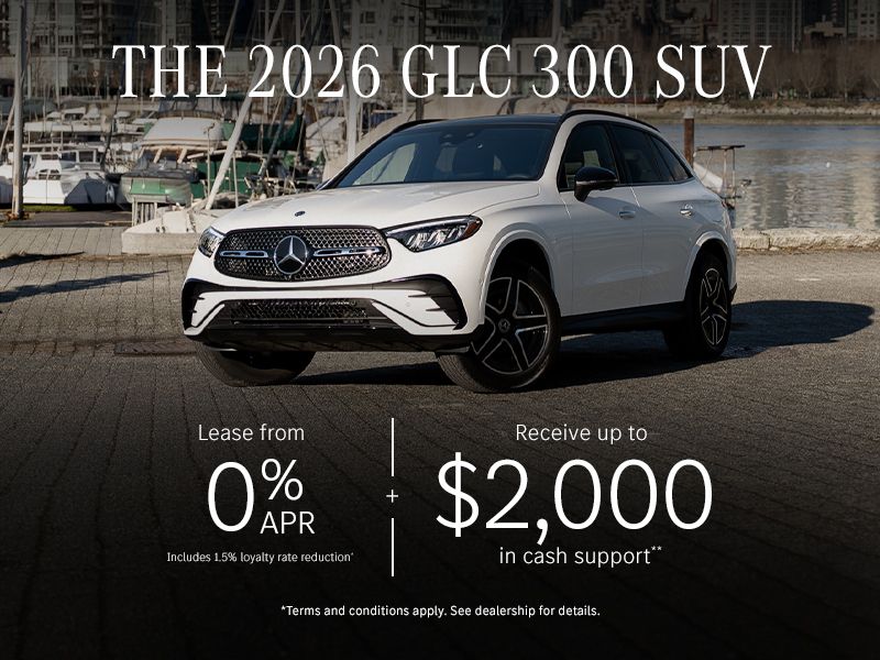 The 2026 GLC 300 SUV