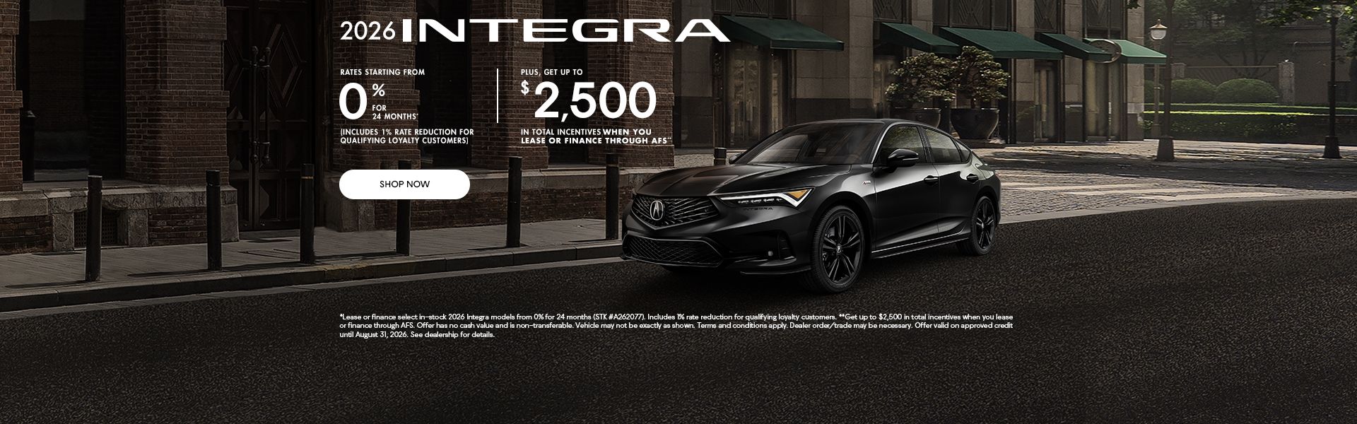 2026 Integra
