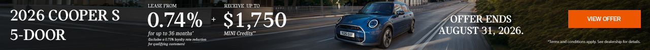 2026 Cooper S 5-door
