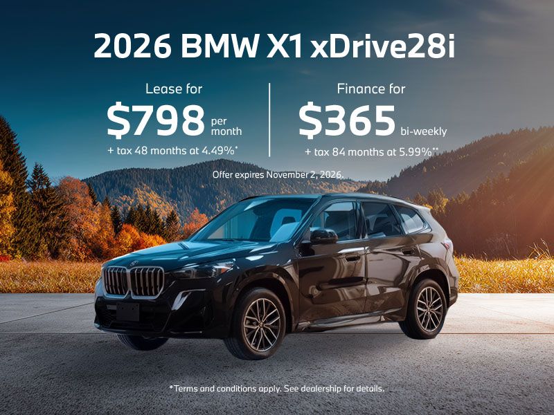 2026 BMW X1 xDrive28i