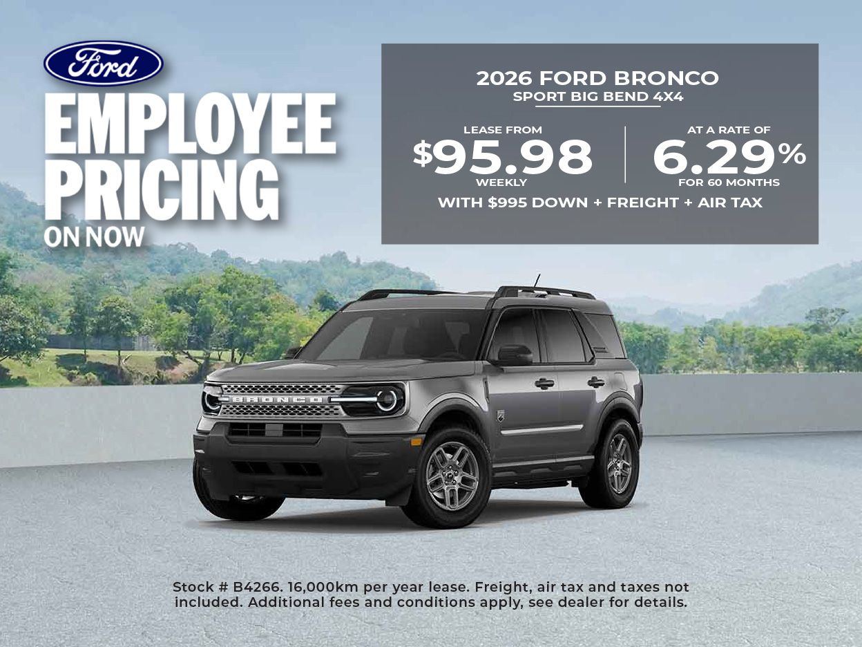 Get the 2026 Bronco Sport