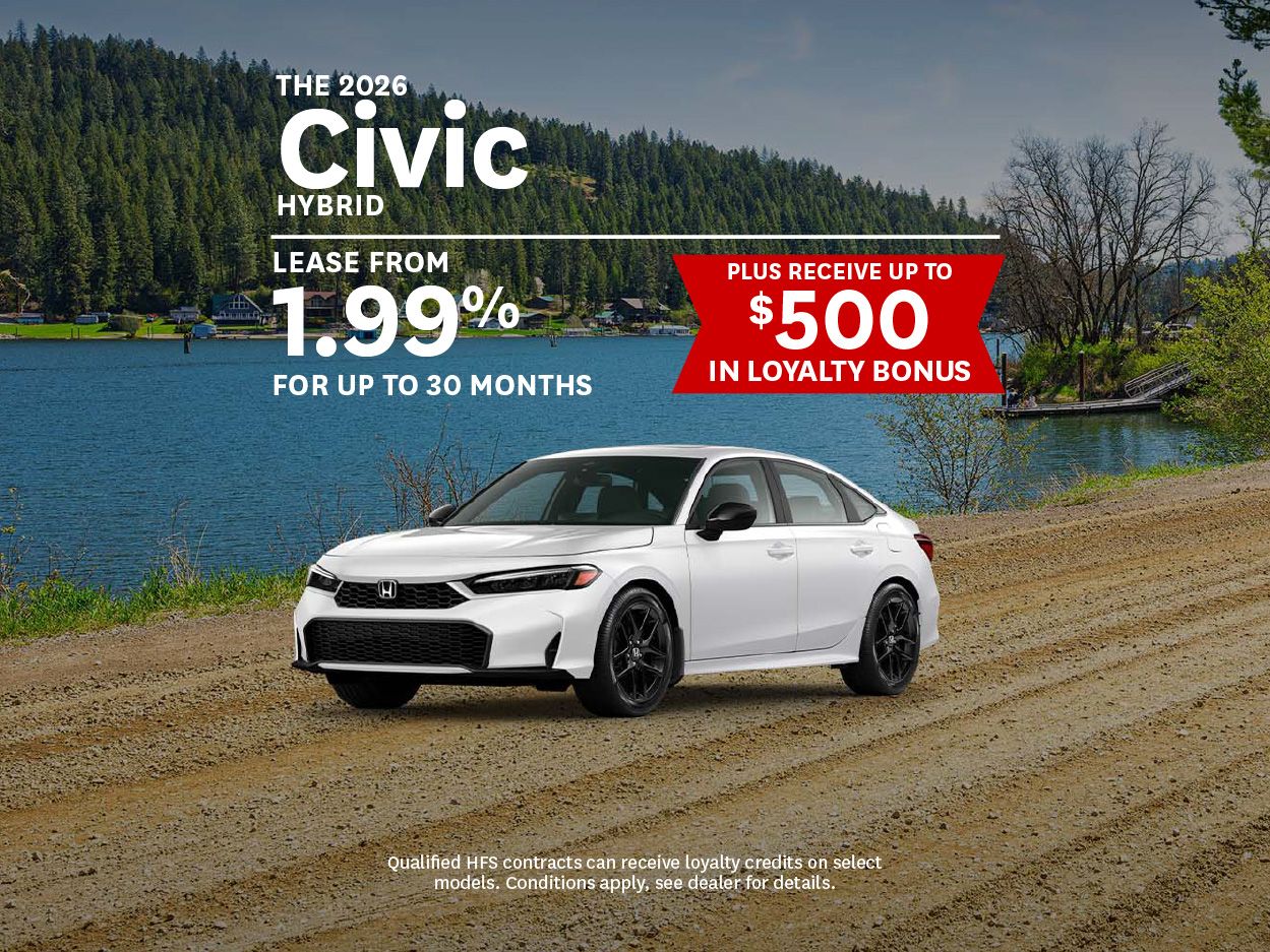 Get the 2026 Civic Hybrid