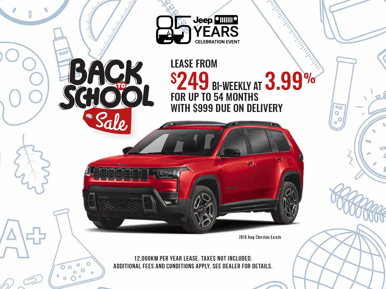 Get the 2026 Jeep Cherokee Laredo