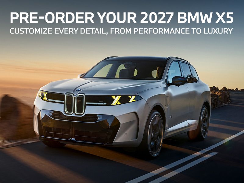 Pre-Order Your 2027 BMW X5