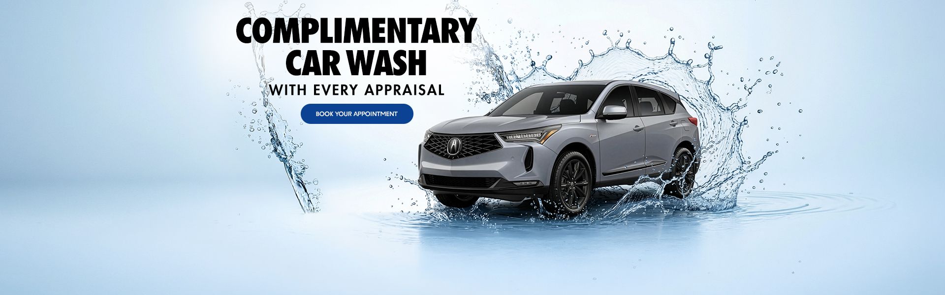 Complimentary Car Wash with Every Appraisal