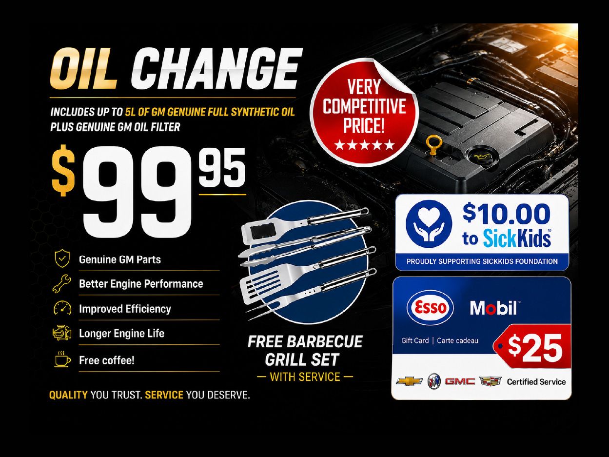 $99.95 Oil Change Offer!