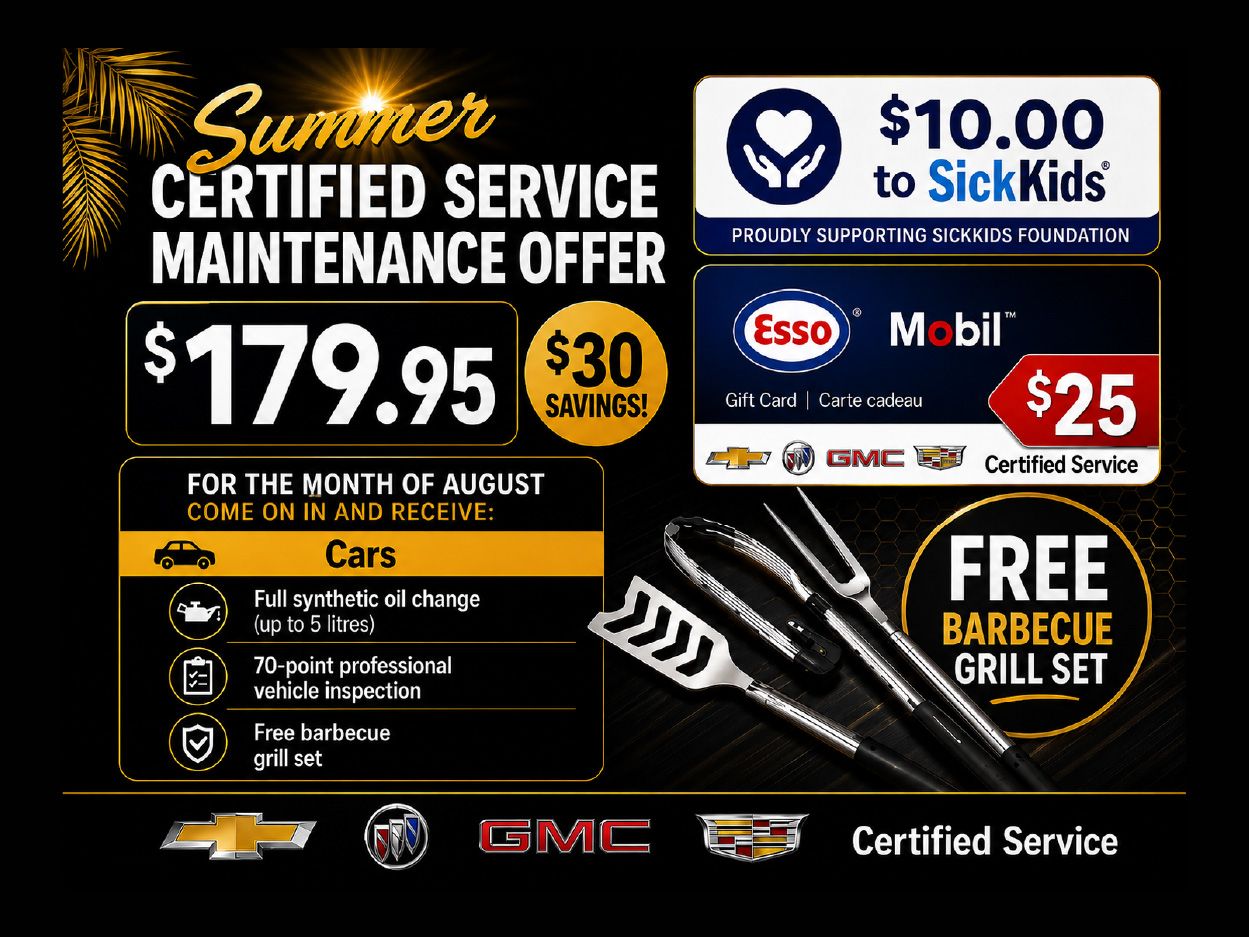 Summer Certified Service for Cars