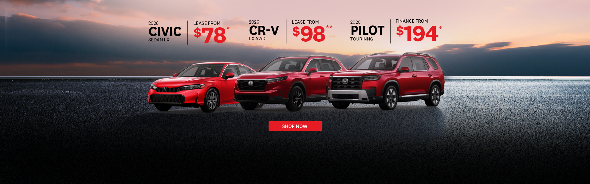 Your next Honda starts here