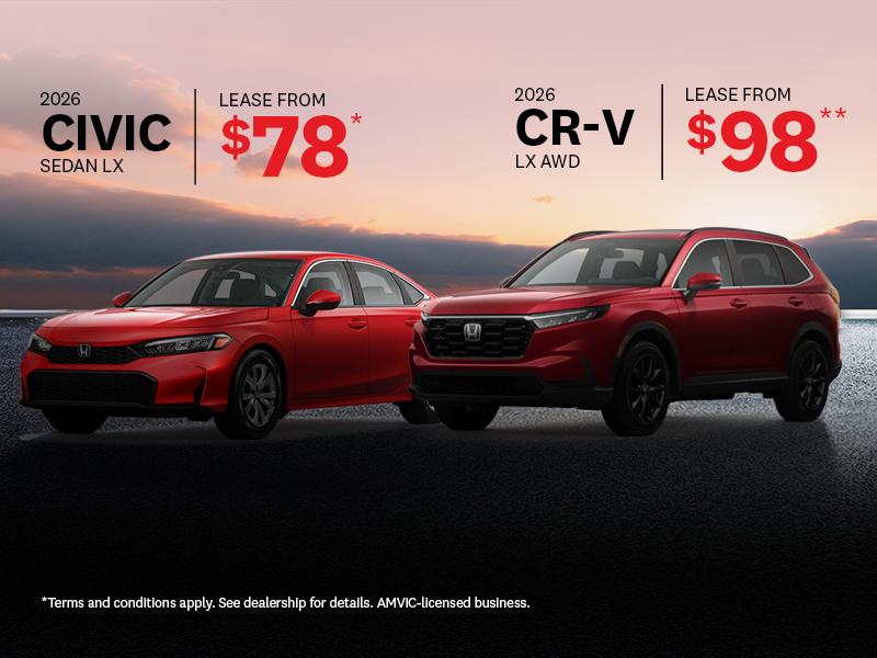 Your Next Honda Starts Here