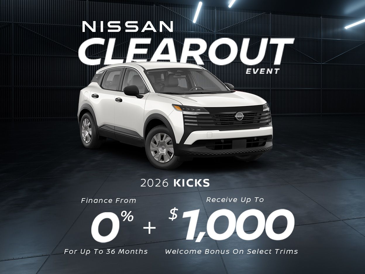 2026 Kicks - September Offer