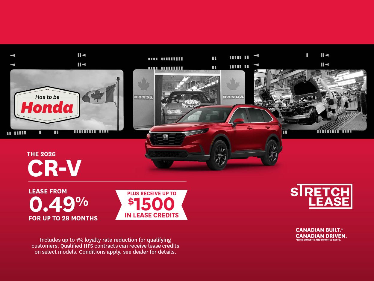GET THE 2026 CRV