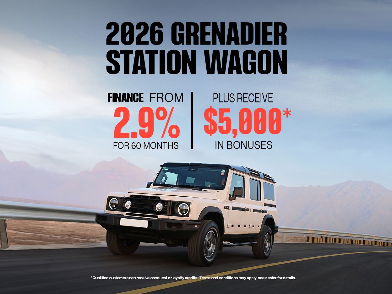 Get the 2026 Station Wagon!