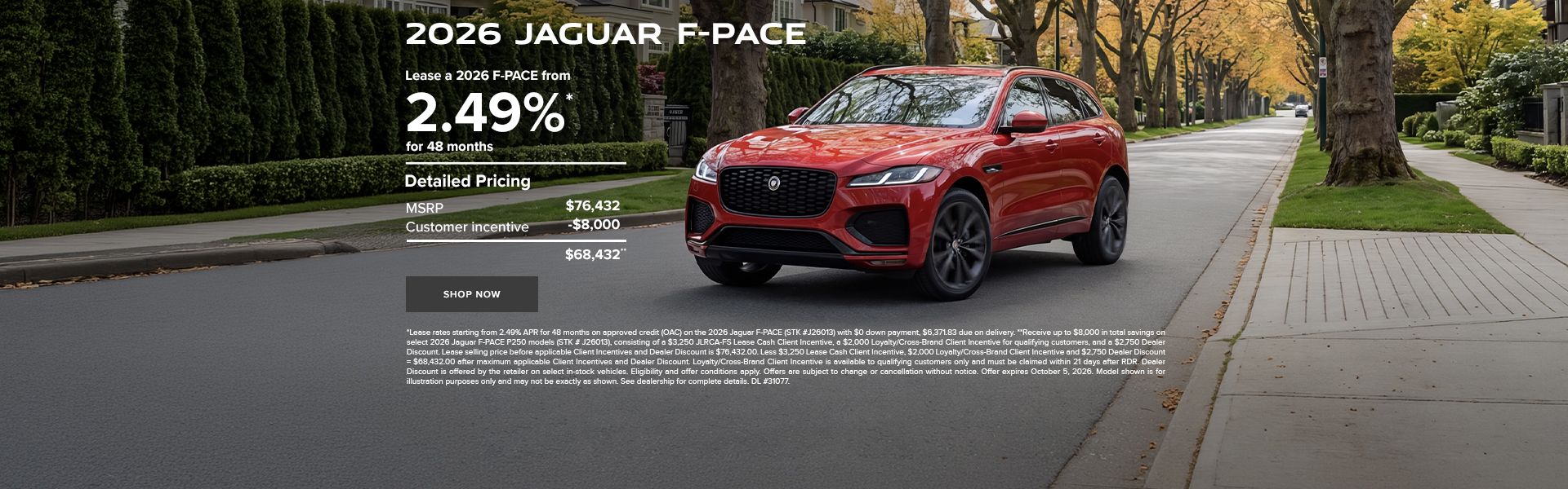 2026 Jaguar F-Pace