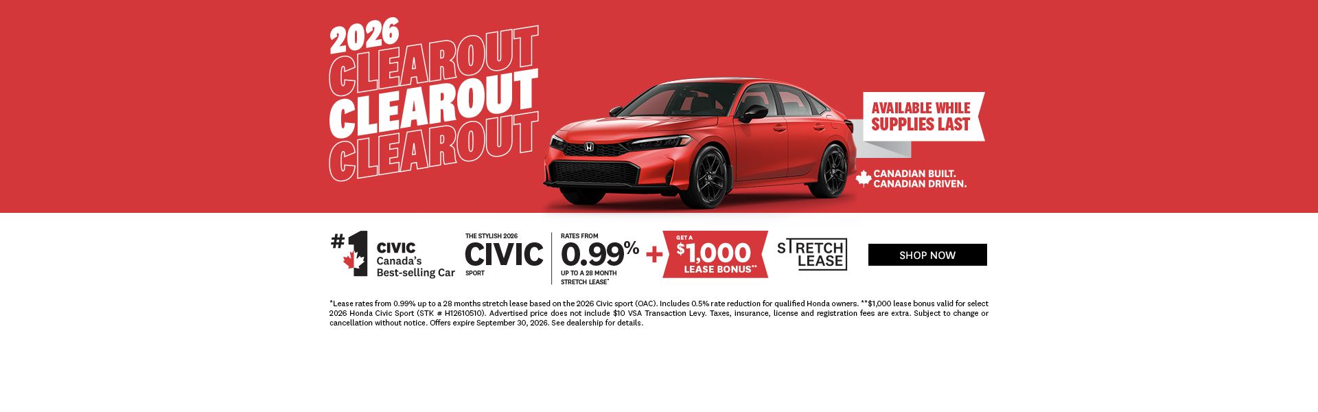 2026 Civic Sport