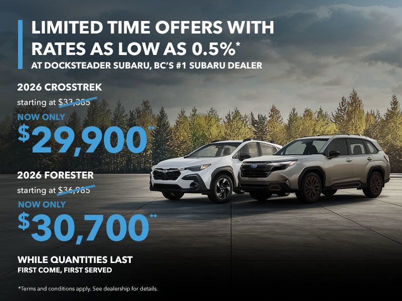Limited Time Offers with Rates Starting from: 0.5%*
