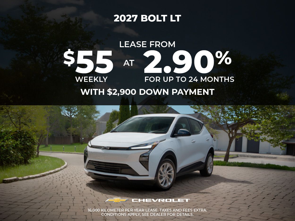 Get the 2027 Chevrolet Bolt!