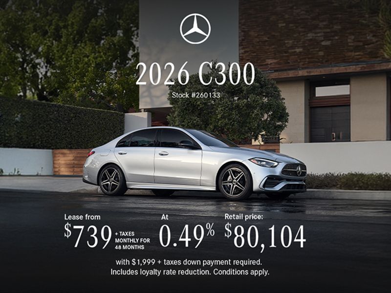 2026 Mercedes-Benz C300