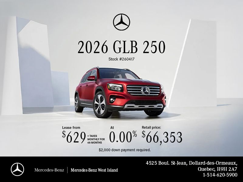 2026 Mercedes GLB 250