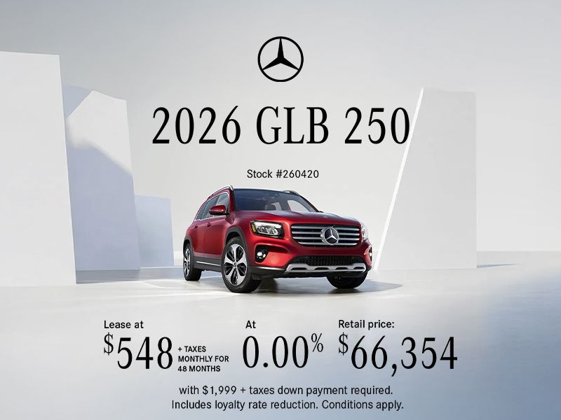 2026 Mercede-Benz GLB 250
