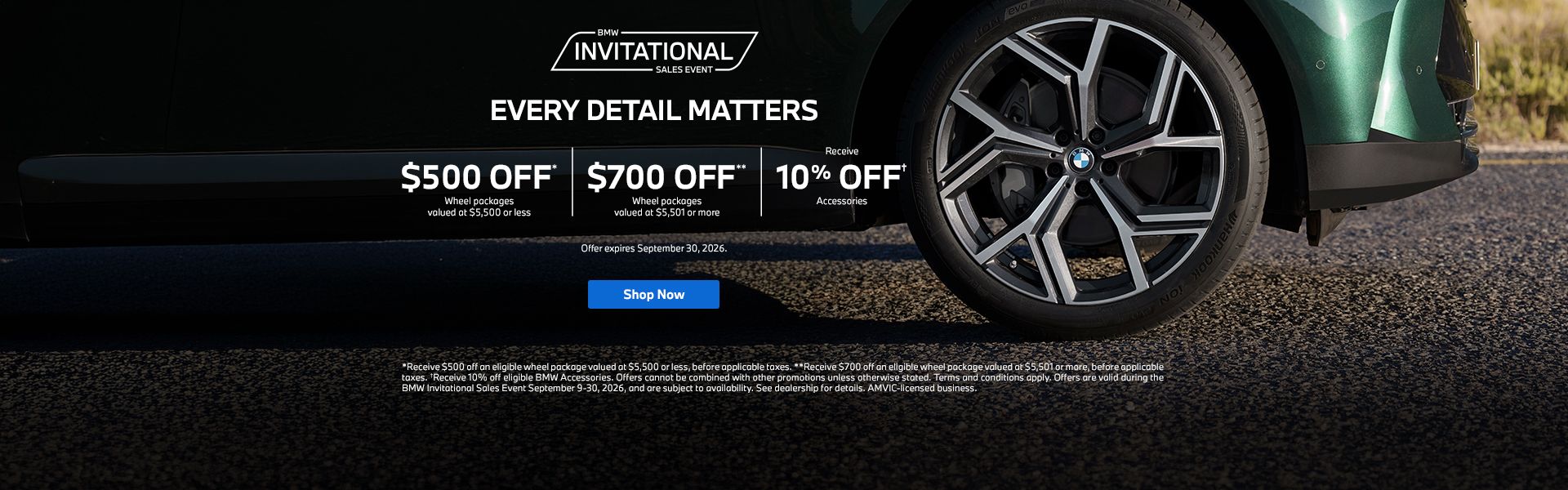 BMW Invitational Sales Event | Every Detail Matters