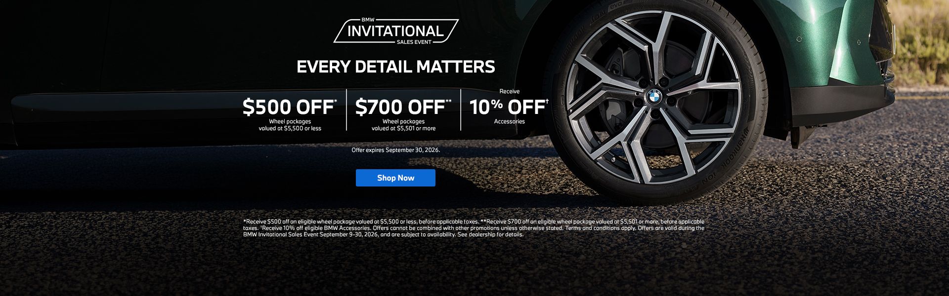 BMW Invitational Sales Event | Every Detail Matters