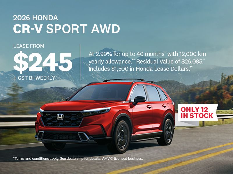 2026 Honda CR-V Sport AWD