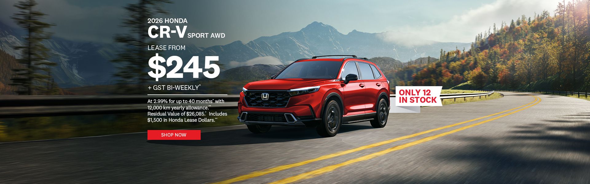 2026 Honda CR-V Sport AWD