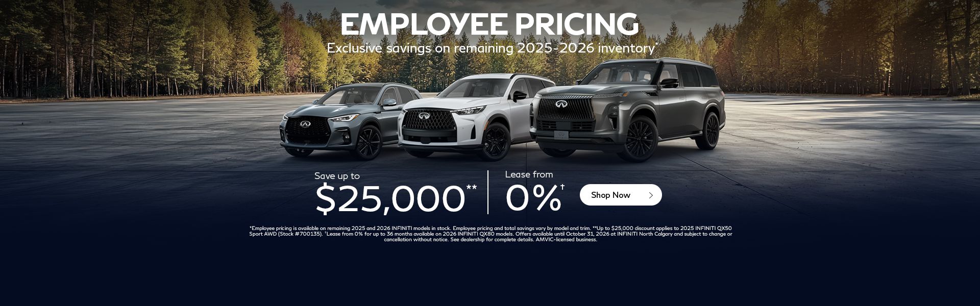 Employee Pricing Event