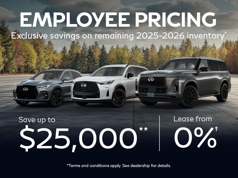 Employee Pricing | Exclusive savings on remaining 2025-2026 inventory