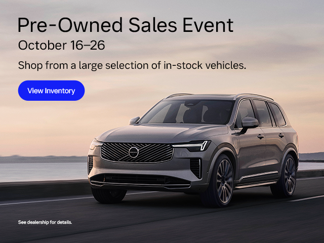 Pre-Owned Sales Event | October 16–26