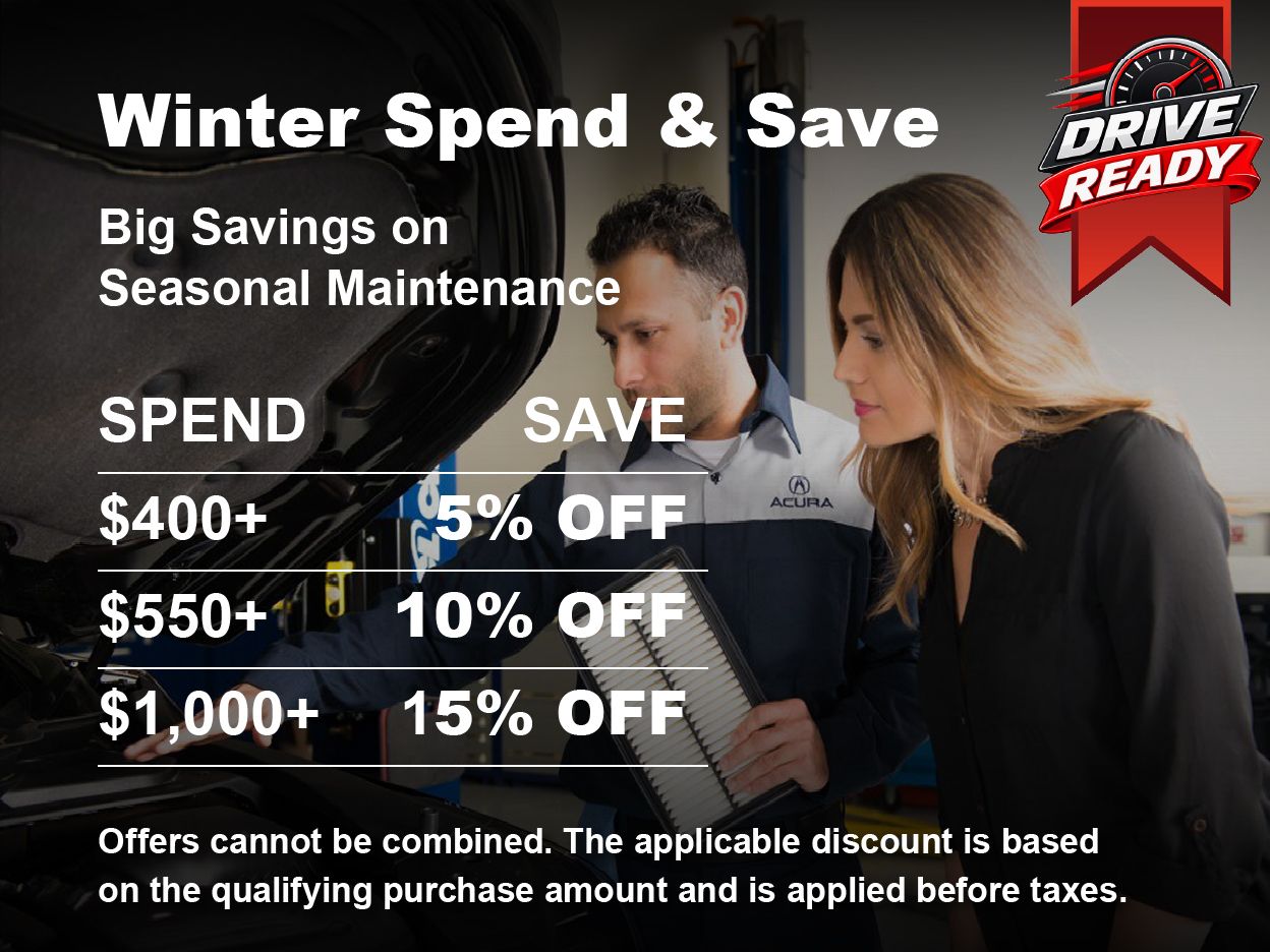Spend & Save Service Special