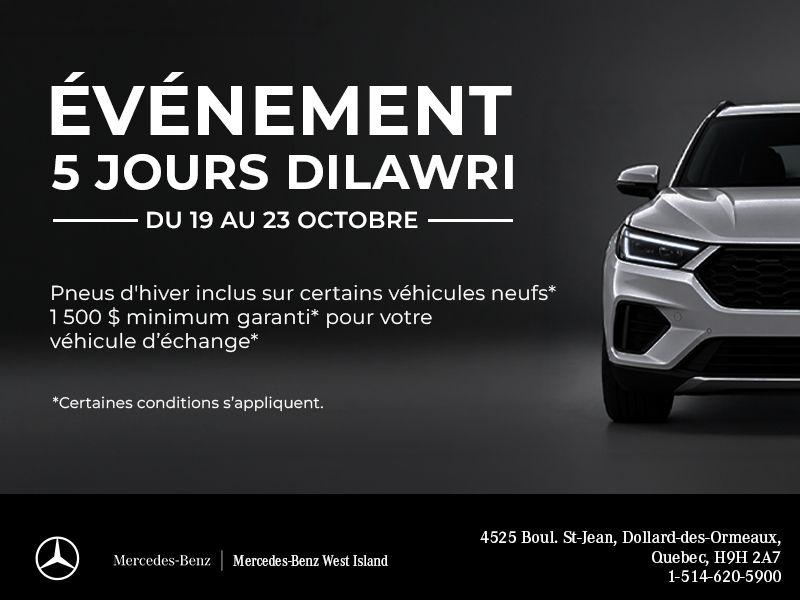 Événement 5 Jours Dilawri.