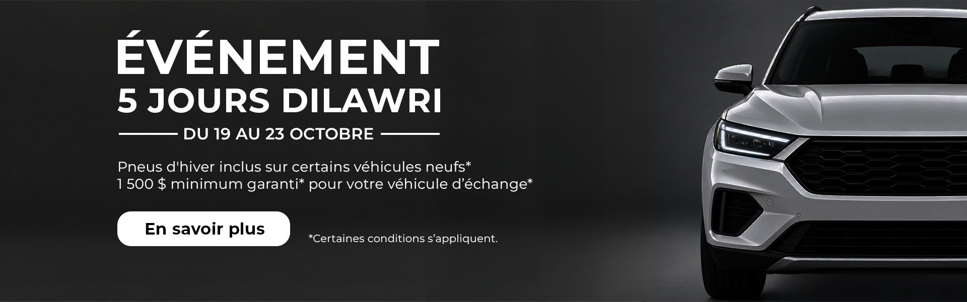 Événement 5 jours Dilawri