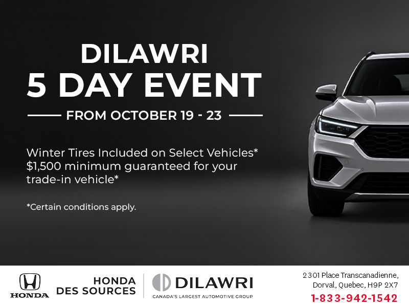 Dilawri 5 Day Event