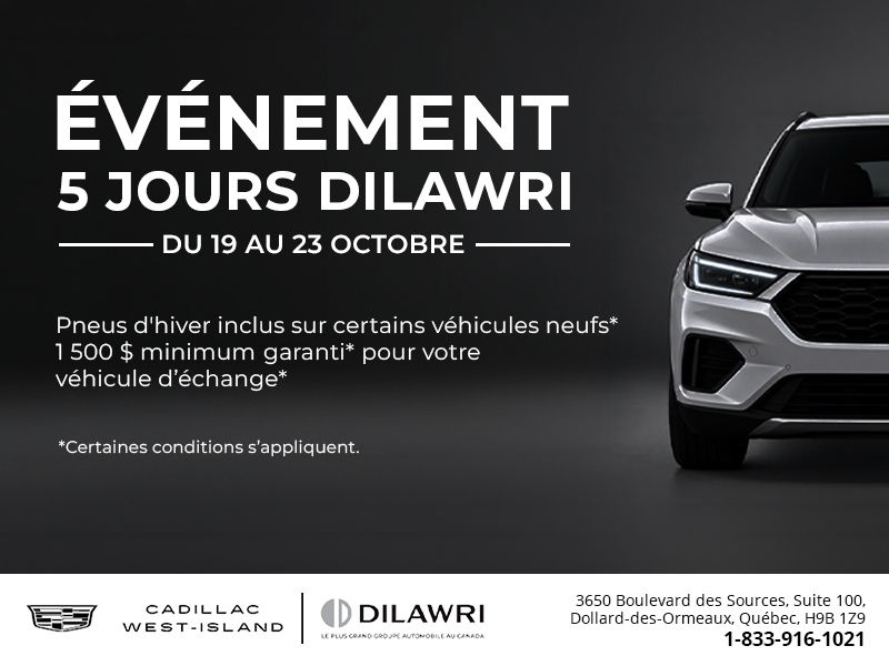 Événement 5 jours Dilawri