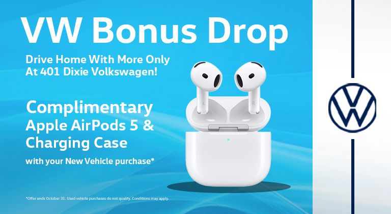 VW BONUS DROP - OCTOBER SPECIAL