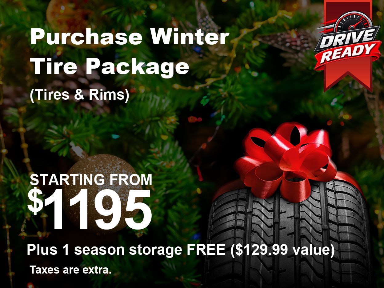 Winter Tire Package Purchase Special