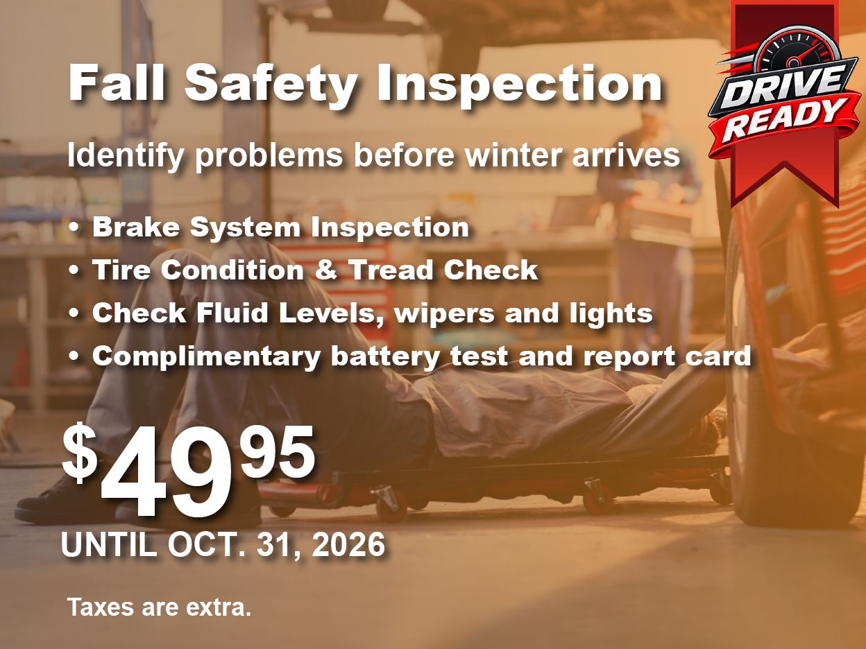 Fall Safety Inspection Special