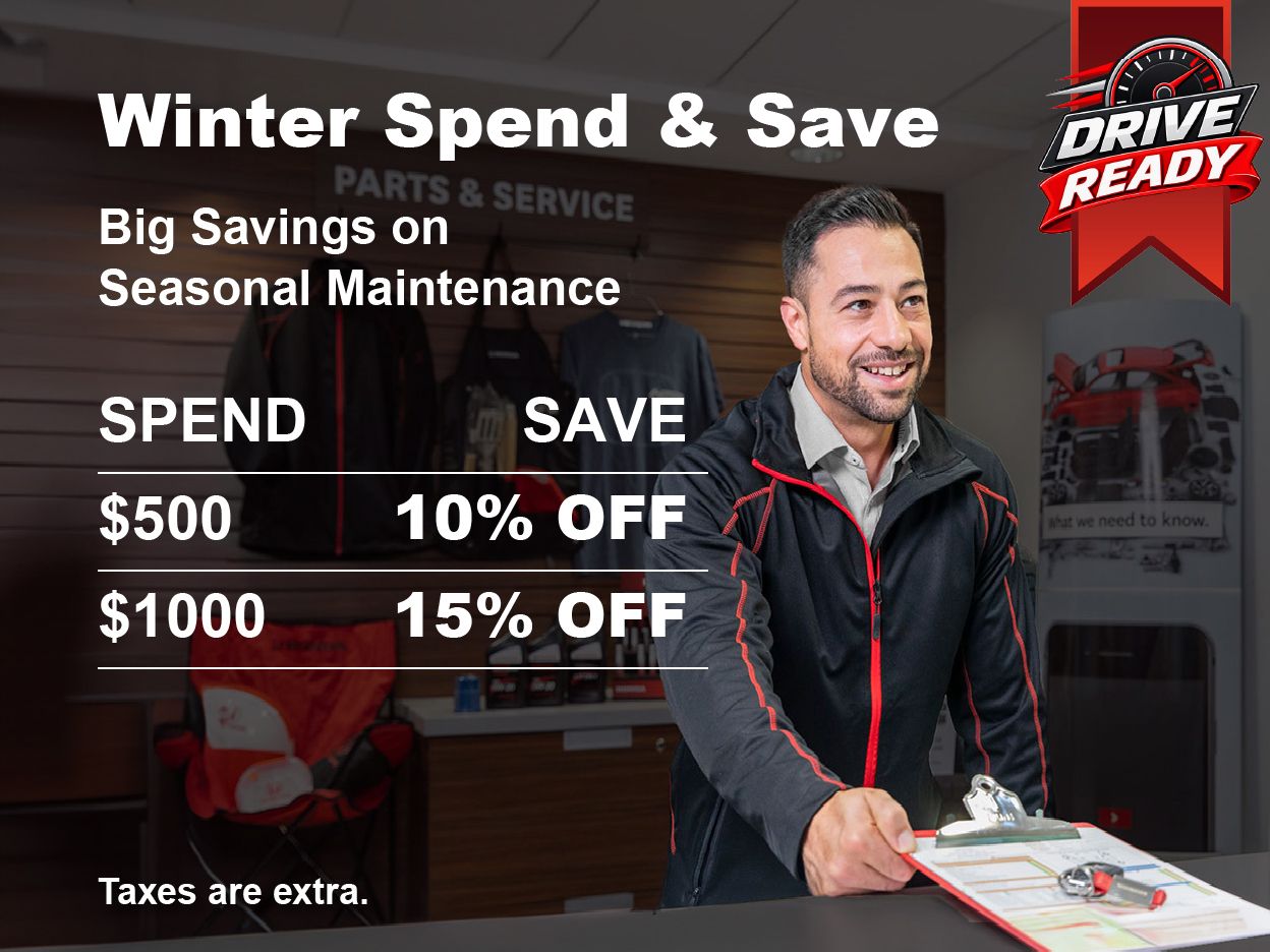 Spend & Save Service Special