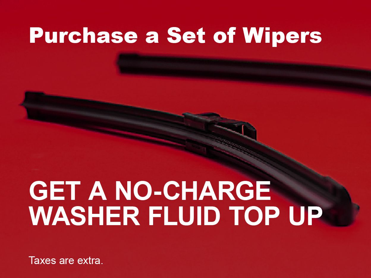 Wiper Blades Purchase Special